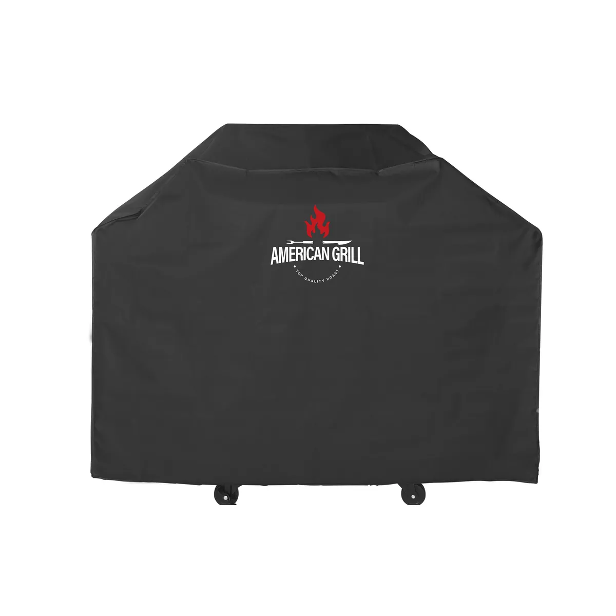 AMERICAN GRILL - Parrilla Electrica Boston Black E2B Exterior + Funda EXS.
