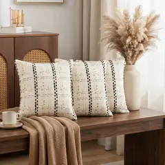 ARMONIA - Fundas Decorativa Para Cojin Estilo Etnico Pack 3 805