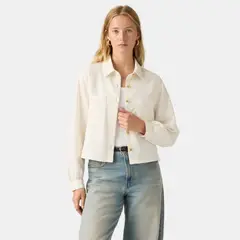 LEVIS - Blusa Mujer Tini Utility Shirt Blanco
