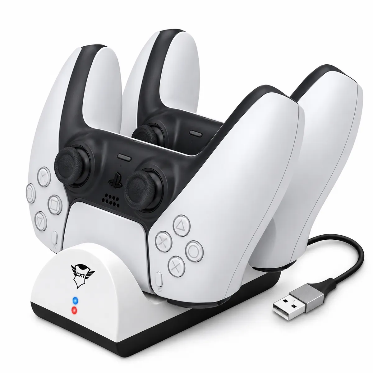 TRUST - Base Carga Dual para Controles PS5 DualSense Trust GXT 254