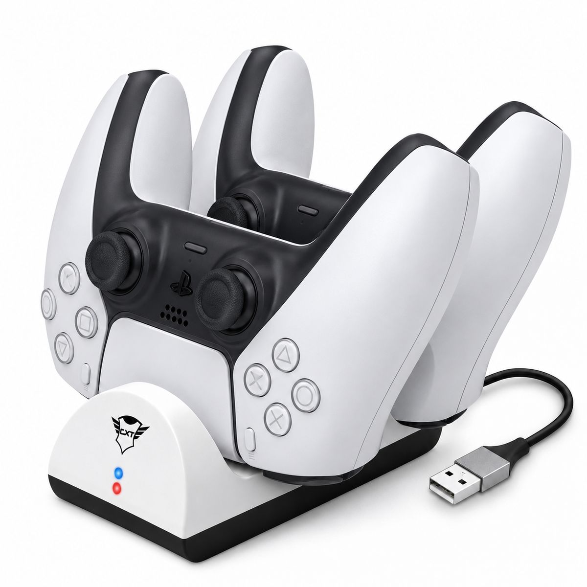 TRUST - Base Carga Dual para Controles PS5 DualSense Trust GXT 254