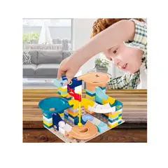 GENERICO - Juego De Bloques De Construcción 88 Piezas Rampas Multicolor