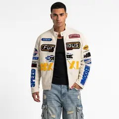 D'JOE - Chaqueta Ecocuero Soft Hombre Fast & Furious