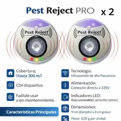 MOVI - PACK 2 PEST REJECT PRO