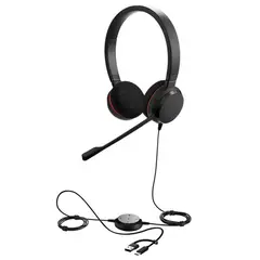 JABRA - Evolve 20 auriculares de computadora y teléfono de servicio al cliente