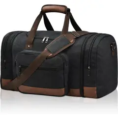 GENERICO - Bolso de Viaje Litvyak 50L Lona Expandible Multi Bolsillo