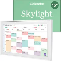 GENERICO - Calendario Digital Skylight 15 Planner Táctil WiFi Mural