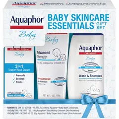BEBE - Set Cuidado Bebé Aquaphor 3en1 Shampoo Crema Pomada