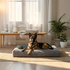 GENERICO - Cama Ortopedica Para Perros Donnas Essential Gris L