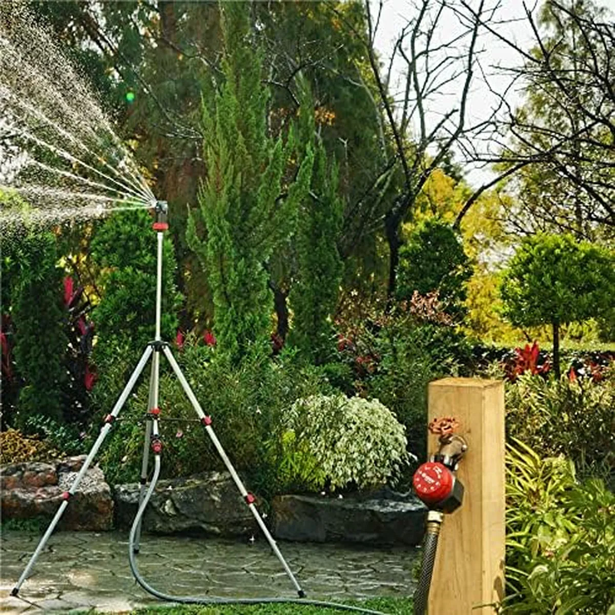EDEN - Temporizador Mecánico Eden para Manguera 2 Modos Acero