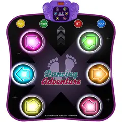 BAILE - Alfombra de Electrónica Flooyes 6 Botones Bluetooth Niños