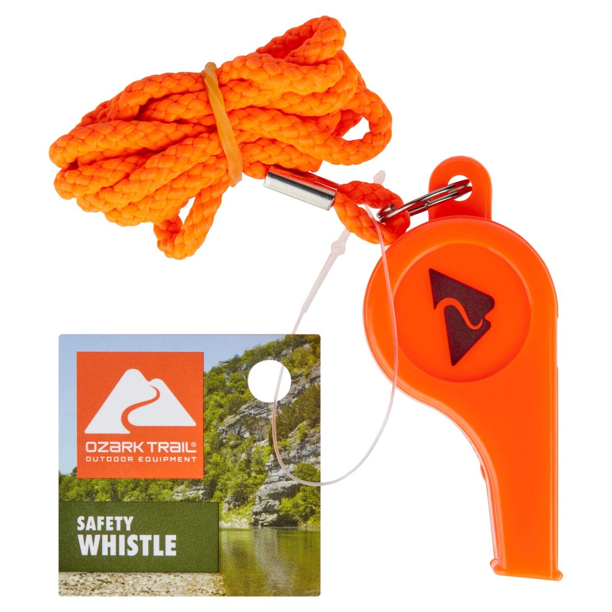 NAUTICA - Silbato Seguridad Nautica Ozark Trail Naranja 100dB Plástico