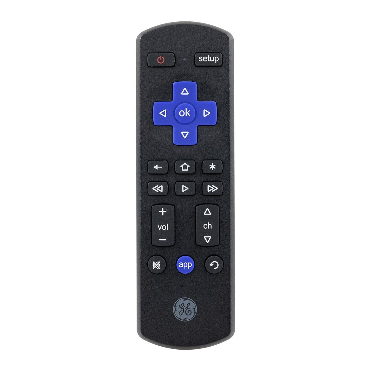 ROKU - Control Remoto GE Para Roku TV Negro Modelo 66814