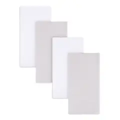 GERBER - Mantas Flannel Bebé 4 Pack 100 Algodón 76x76cm