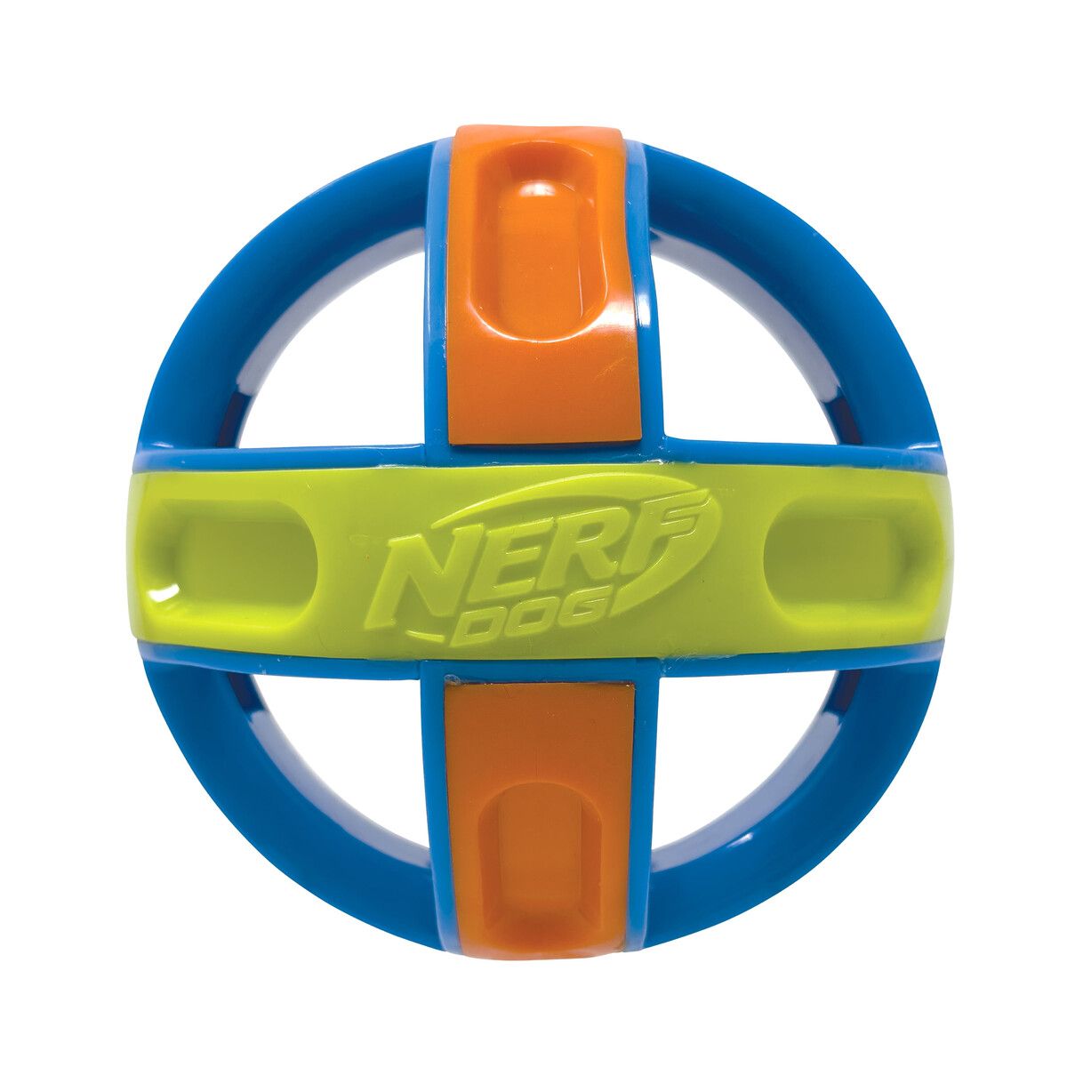 NERF - Pelota Nerf Dog Giggle Ball 5in Juguete Interactivo Perro