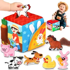 SENSORIAL - Caja Suave Avesa Juguete Bebé 612M Animales