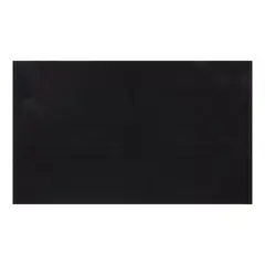 MAINSTAYS - Alfombra Baño Poliéster Reciclado Antideslizante Negra 60x90cm