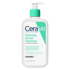 CERAVE - Limpiador Facial Espumoso 355ml Ceramidas Piel Grasa