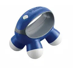 HOMEDICS - Masajeador Quatro Mini Portátil Vibración Azul