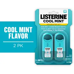 SPRAY - Bucal Listerine Pocketmist Cool Mint 2x7.7mL