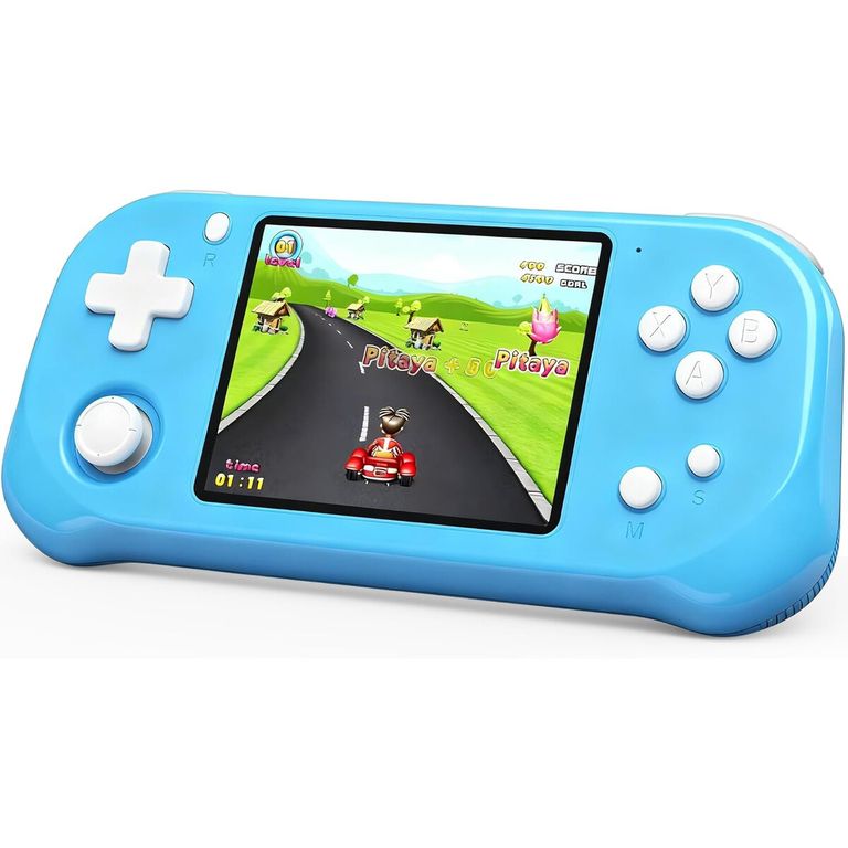 GENERICO Consola portátil 3.5 IPS 139 juegos 32bit niños azul