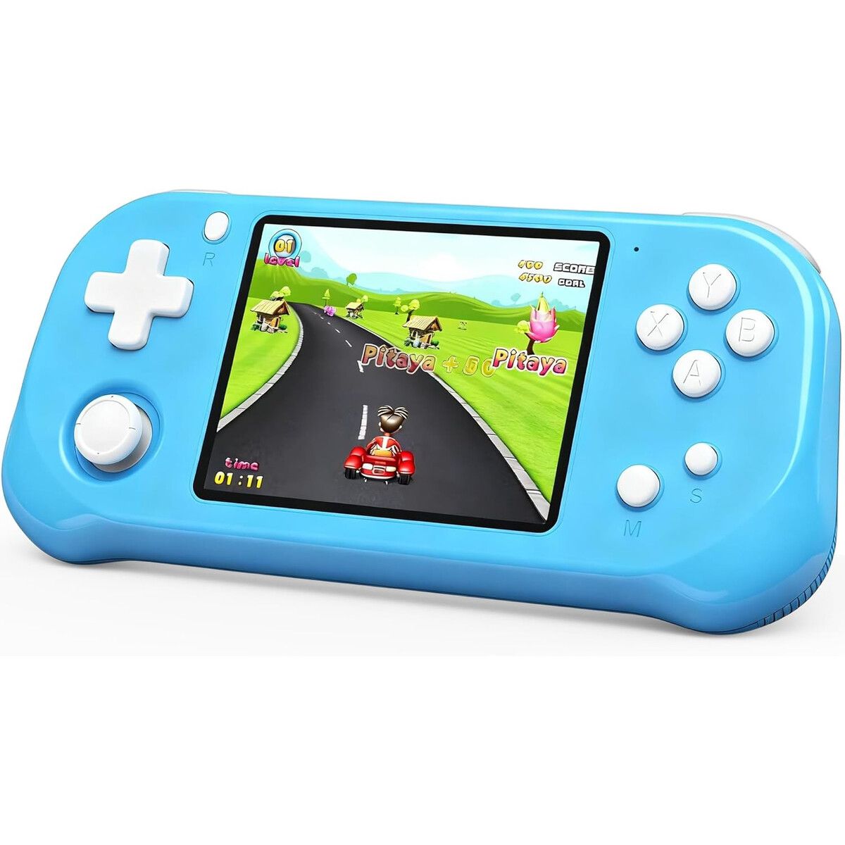 GENERICO - Consola portátil 3.5 IPS 139 juegos 32bit niños azul