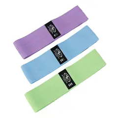 ATHLETIC - Bandas Elasticas Tela Works 3 Niveles Antideslizantes