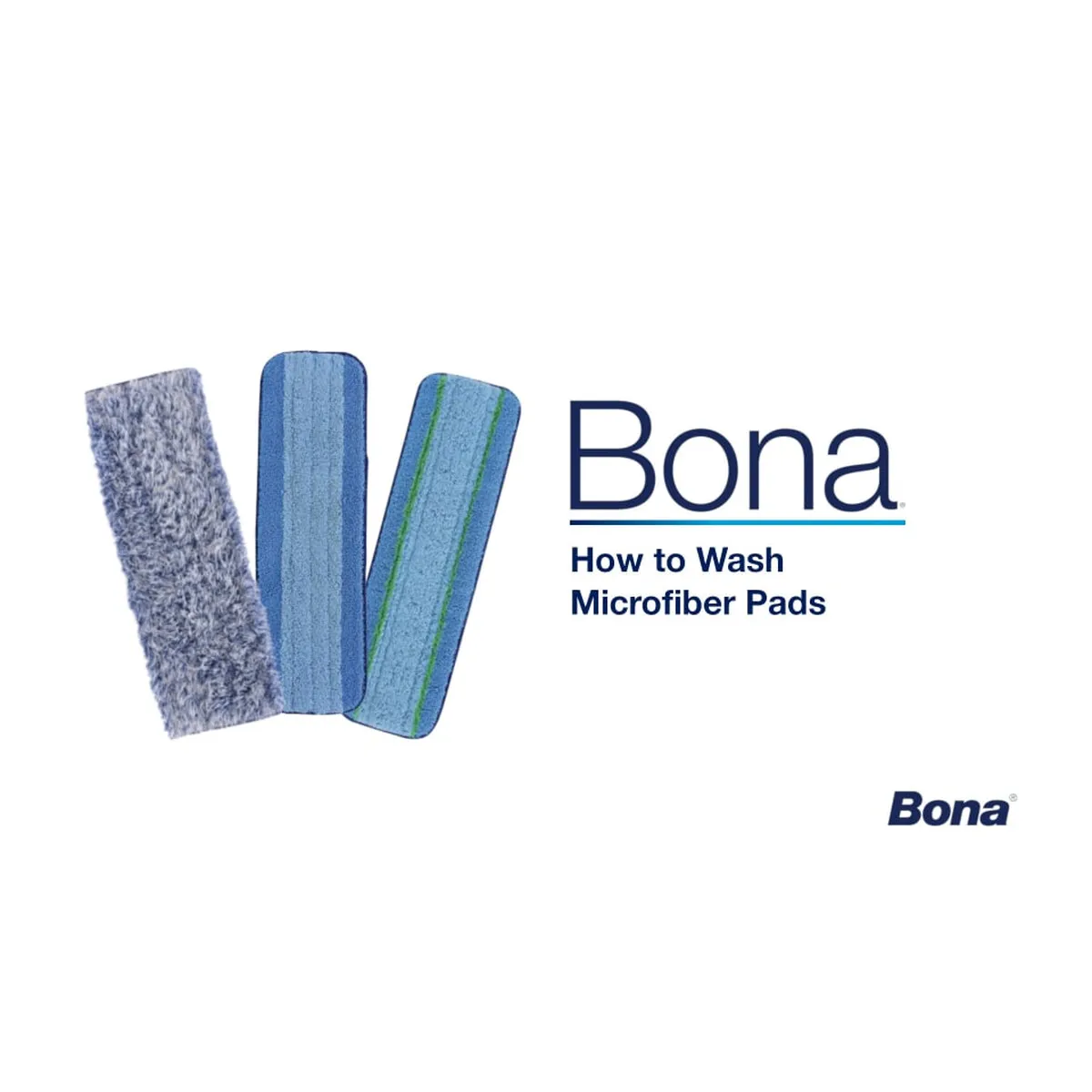 BONA - Pad Microfibra Bona Dual Zone 46,5x13cm Para Mopa