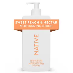 NATIVE - Loción Hidratante Sweet Peach Nectar 488ml Sin Parabenos
