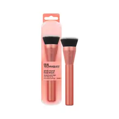 REAL TECHNIQUES - Brocha Glow Round Base 259 Flat Top