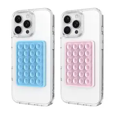 BODY GLOVE - Soporte Celular Karma Succión 2 Pack Azul Rosado