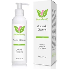 AMARA - Limpiador Facial Beauty 15 Vitamina C Aloe Vera 177ml