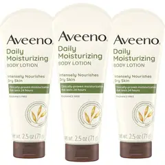 AVEENO - Crema Corporal Daily Moisturizing 71g Pack 3 Sin Fragancia
