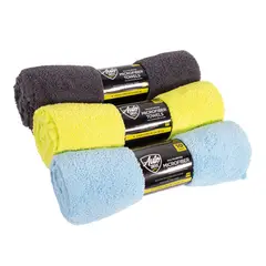 DRIVE - Toalla Microfibra Auto 15x15cm Pack 10 Limpieza Auto