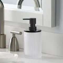 BETTER - Dispensador de Jabón Homes Gardens Vidrio 318ml Blanco