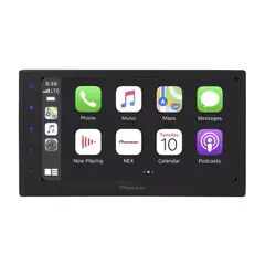 PIONEER - Estéreo DMH160BTII 6.8 Bluetooth CarPlay Android Auto