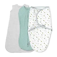 INGENUITY - Set Swaddle SwaddleMe Comfort Pack 03M 3 Piezas