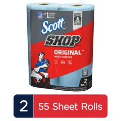 SCOTT - Toalla Multiuso Shop Original 2 Rollos 55 Paños