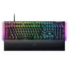 RAZER - Teclado Gamer Blackwidow V4, Switch Amarillo, Inglés