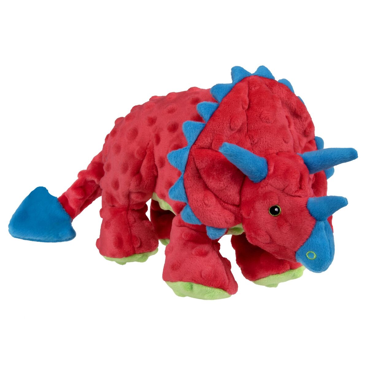 Juguete goDog Dino Frills Grande Para Perro Squeaky Chew Guard, marca DINO - Foto Principal