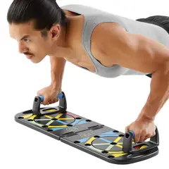 ATHLETIC - Tabla Push Up Works Multifunción ABS 158kg Plegable