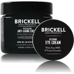GENERICO - Set Antiedad Brickell Hombre Crema Antiarrugas Ojos 2x2in