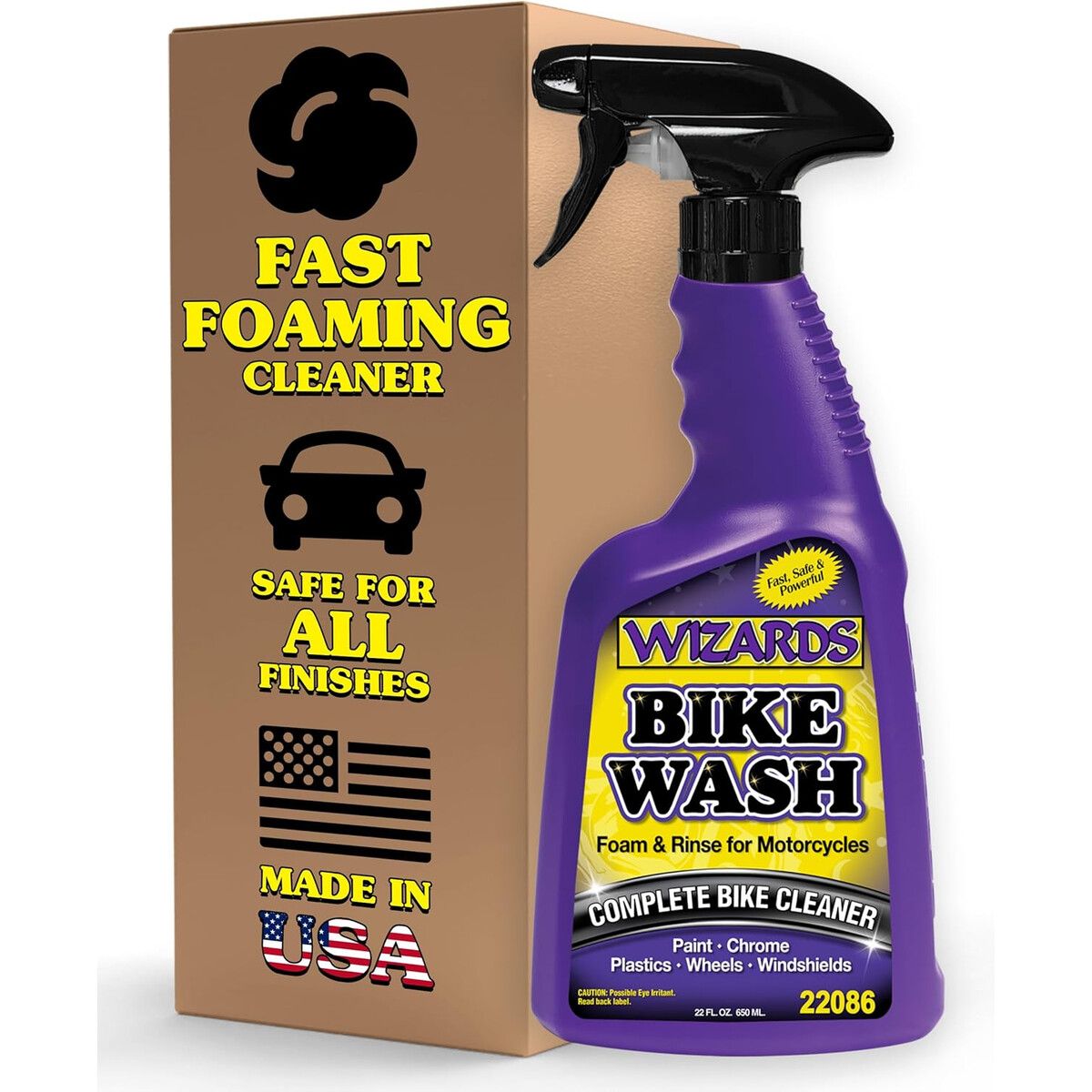 WIZARDS - Limpiador Moto Wizards Bike Wash 650ml PH Neutro