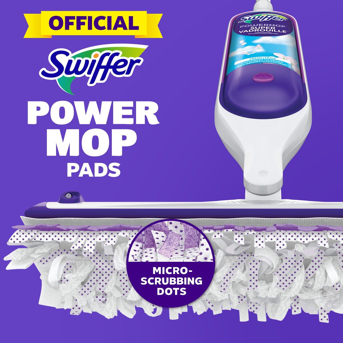 SWIFFER - Recambio Swiffer PowerMop MultiSuperficie 5 Unidades