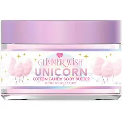 WISH - Manteca Corporal Glimmer Unicorn Cotton Candy 200g