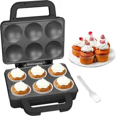 GENERICO - Máquina Cupcake SugarWhisk SW26CPM01G 6x6cm Antiadherente