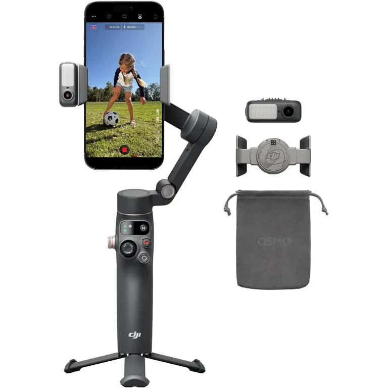 DJI Gimbal Estabilizador Osmo Mobile 8 Combo Seguimiento Avanzado