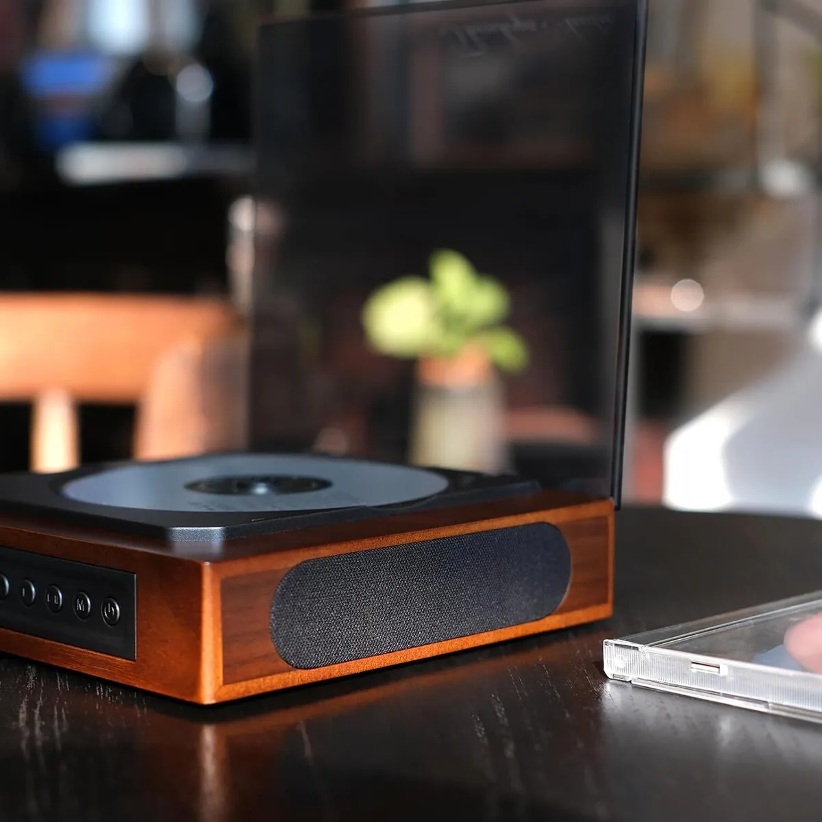GENERICO - Reproductor CD THINKYA DVP560 Retro Bluetooth Parlantes