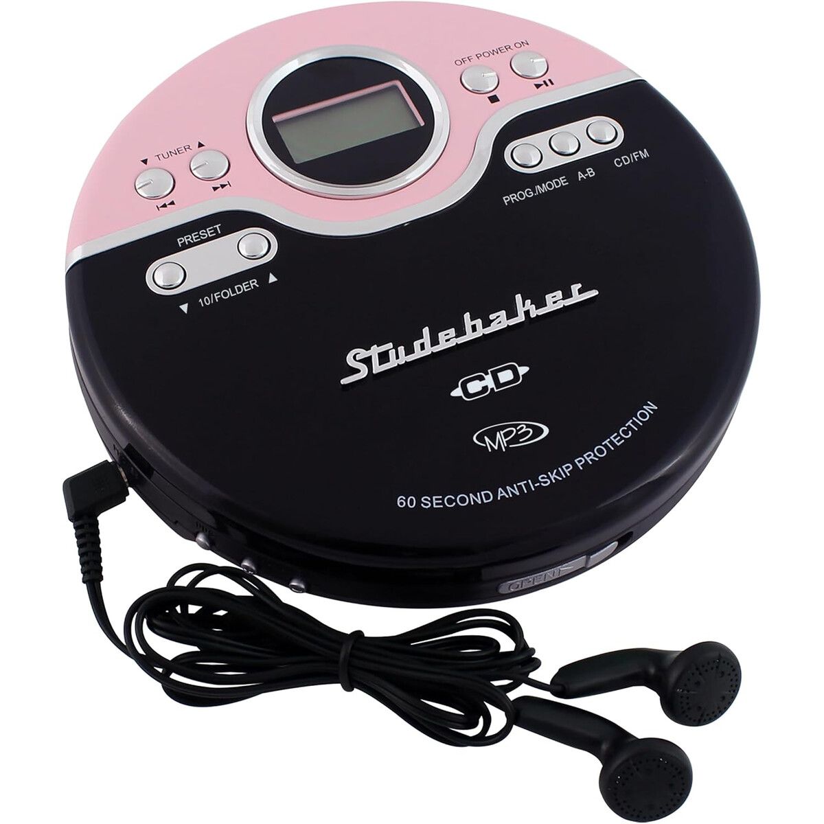 GENERICO - Reproductor CD MP3 Studebaker SB3703PBB FM Antiskip