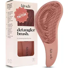 KITSCH - Cepillo Desenredante Cerdas Flexibles Cabello Rizado